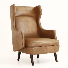 Arteriors budelli wing chair